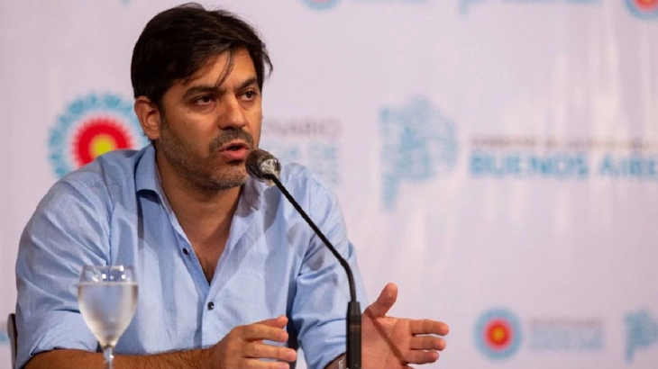 Carlos Bianco, jefe de asesores del gobierno de la provincia de Buenos Aires