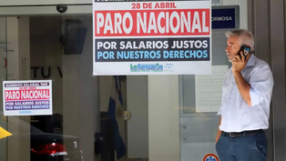 Trabajo dictó la conciliación obligatoria tras el paro bancario de este jueves