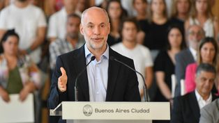 El jefe de Gobierno porteño, Horacio Rodríguez Larreta.