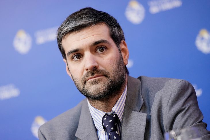 Nicolás Martinelli, ministro del Interior.