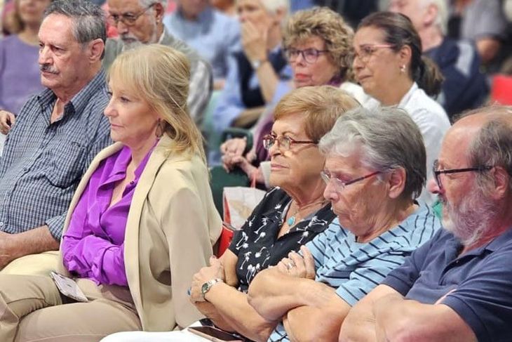 Carolina Cosse, intendenta de Montevideo, en el lanzamiento de Izquierda y Libertad.
