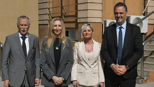 karina milei se mostro con adorni en medio del avance de sus causas judiciales