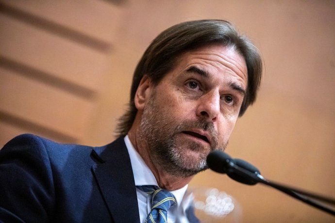 Luis Lacalle Pou, presidente del Uruguay.