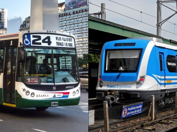 aumento colectivos trenes