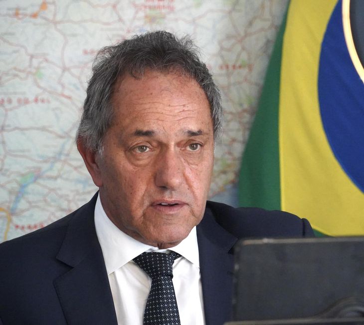 El embajador argentino en Brasil, Daniel Scioli.