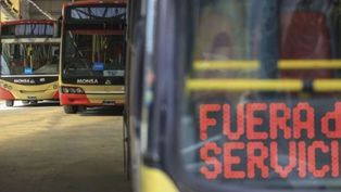 Paro de colectivos en el Área Metropolitana de Buenos Aires