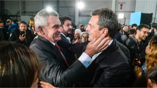 Sergio Massa y Agustín Rossi, la fórmula de UP.