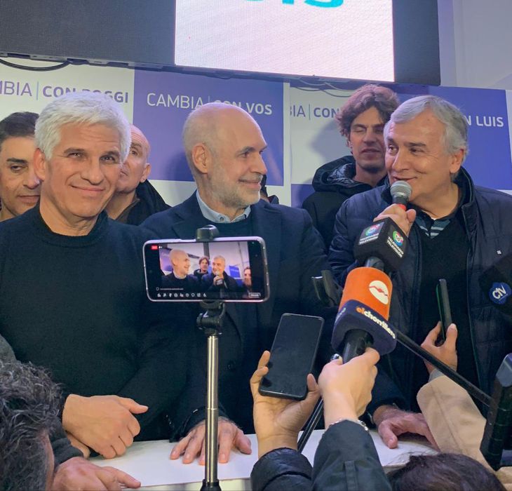 Larreta y Bullrich respaldaron a Gerardo Morales.