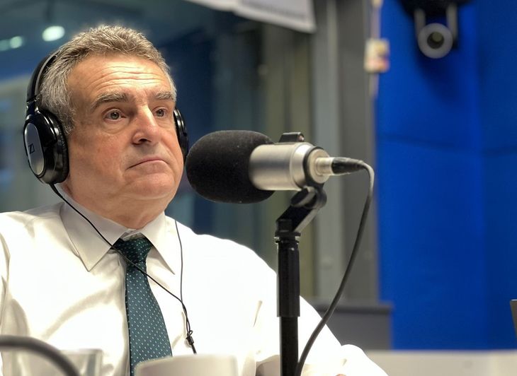 Agustín Rossi en Mañana Sylvestre.