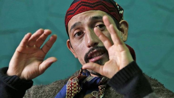 Facundo Jones Huala, líder de la Resistencia Ancestral Mapuche